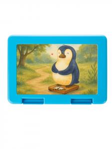 Mr. & Mrs. Panda Ланчбокс Penguin, дизайн для диетического питания, без слогана, белого цвета