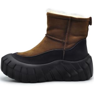 Термические короткие ботинки женские ARTMU, светло-коричневый