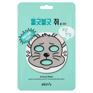 Тканевая маска для лица, сужающая поры, 1 шт. Skin79 Animal mask