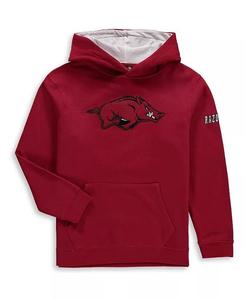 Толстовка с капюшоном Big Boys Cardinal Arkansas Razorbacks Big Logo Colosseum