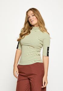 Футболка Desires JAMELA 2/4 SLEEVE, Lush Meadow Green Stripe/Green