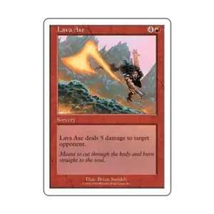 CCG Лавовый топор (С), MTG - Starter Series (2000)