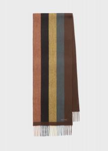 Шарф в широкую полоску