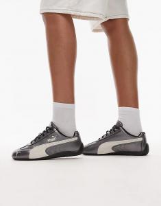 Кроссовки унисекс Puma Speedcat в цвете «черный металлик»