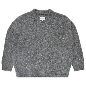 Свитер Maison Margiela V-Neck Sweater, Grey