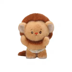 Плюшевая кукла bobova doesn't grow up collection kara the little elephant and lion 30cm height 77 SEVEN DREAM