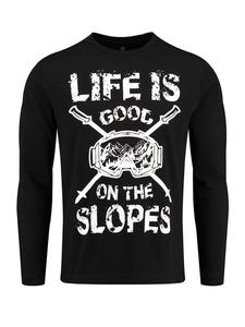 Лонгслив KEY LARGO Slopes, черный