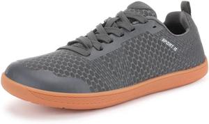 Мужские кроссовки, беговые обувь, повседневные прогулочные кроссовки, легкие дышащие спортивные обувь с мягкой подошвой для зала, велоспорта, походов, альпинизма и повседневной носки Qacksv, серый