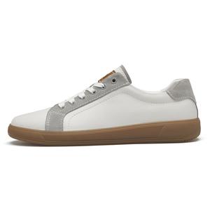 LAORENTOU Мужские низкие скейтерские кеды белые, цвет White