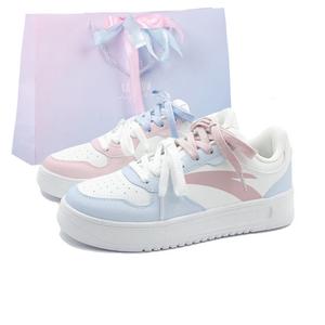 ANTA Свободные кроссовки для скейтбординга унисекс с низким верхом розового цвета