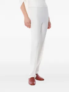 Брюки строгого кроя Alberta Ferretti, белый