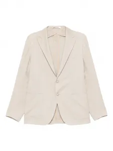 Пиджак с накладными карманами Tagliatore, бежевый