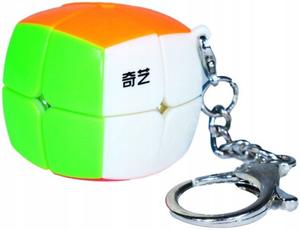 Оригинальный брелок-куб QiYi Puzzle 2x2x2 с подушкой + подставка Rubix Kostkoland