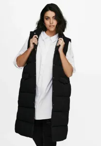 Стеганый жилет carstacy otw больших размеров Only Carmakoma, Black