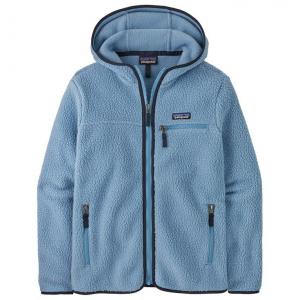 Женская флисовая толстовка с капюшоном в стиле ретро с ворсом, синяя, размер xs Patagonia