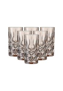 Набор бокалов Nachtmann Noblesse Colors, 6 штук, серо-коричневый