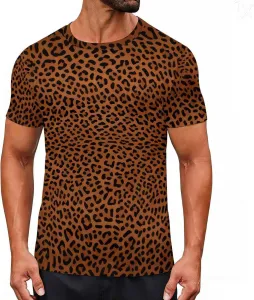 Мужская футболка Camouflage Military с коротким рукавом и круглым вырезом