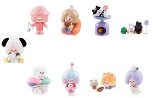 Слепая коробка RiCO Pet Special Collection, одиночная слепая коробка/полный набор 9 шт FINDING UNICORN