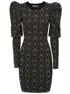 Вязаное платье Influencer, черный