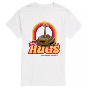 Футболка Big & Tall Disney's The Jungle Book Free Hugs License, белый
