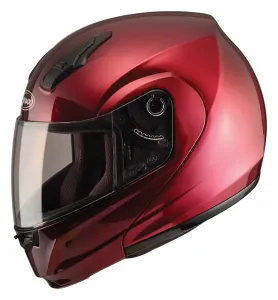 Шлем GMax MD04 - однотонный GMAX Helmets, винный