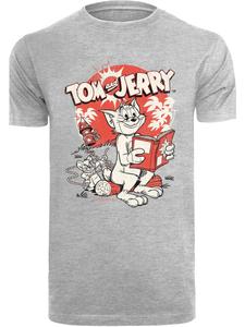 Футболка F4NT4STIC Tom und Jerry Rocket Prank, пестрый серый