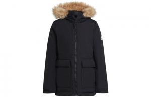 Парка с капюшоном Adidas Utilitas, черный