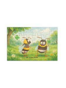 Mr. & Mrs. Panda Дизайн «Пара в пазлах» без слов, белый