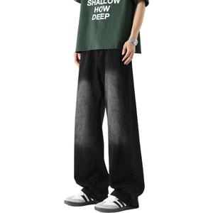 Джинсы Unisex Moderate Straight Fit Jeep, washed черный[jeep]