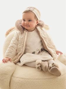 Зимняя куртка стандартного кроя Mayoral, бежевый