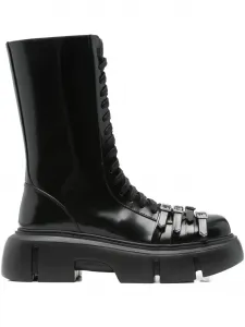 Ботинки Tracker на платформе Simone Rocha, черный