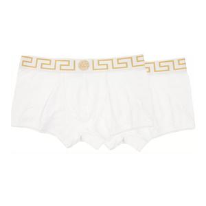 Грека Бордер 2 пары трусов VERSACE, белый
