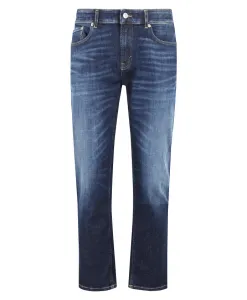 Синие джинсы, модель с пятью карманами. Department Five, синий