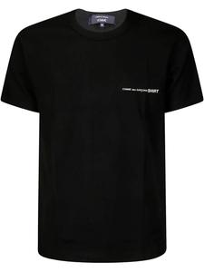 Футболка с логотипом Comme Des Garçons Shirt, черный