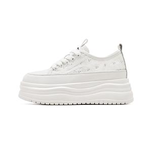 C°BANNER Износостойкие низкие кроссовки для скейтбординга, женские, белые