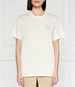 Футболка культовая 2.0 Relaxed fit Karl Lagerfeld, экрю