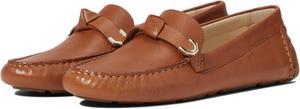 Лоферы Cole Haan Evelyn Bow Driver, цвет Pecan Grainy Leather