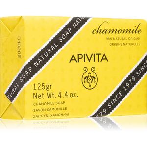 Очищающее мыло Apivita Natural Soap с экстрактом ромашки, 125 г