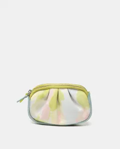 Сумка для туалетных принадлежностей Oceans Diary в коже с зеленым принтом Abbacino, зеленый