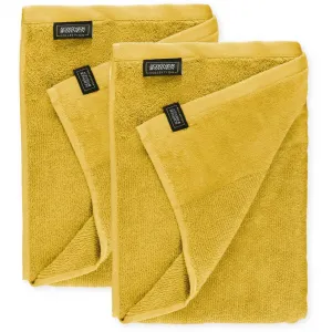 Полотенца для душа коллекции SCHÖNER WOHNEN Sense с велюровой отделкой, нежная для кожи ткань Airtouch, очень мягкие Schöner Wohnen-Kollektion, желтый