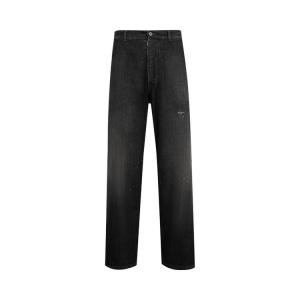 Джинсы Maison Margiela Wide Leg Jeans 'Black', черный