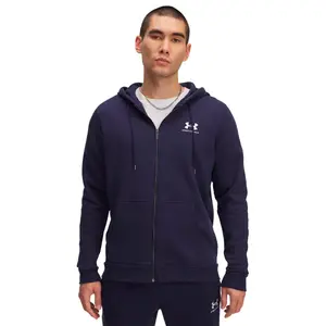 Толстовка Under Armour Icon Fleece Taping full zip, синий