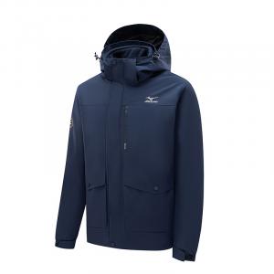 Водонепроницаемая ветровка мужская Mizuno, синий