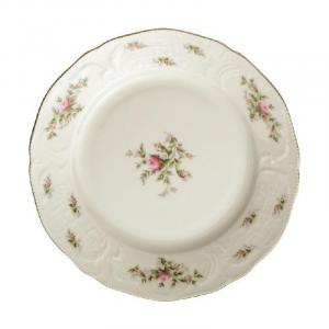 Сан-Суси, слоновая кость, мох, роза, новая тарелка для завтрака, 19 см Rosenthal, красочный