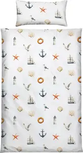 Комплект постельного белья , цветной, 1x 155x220 см + 1x 40x80 см Erwin Müller