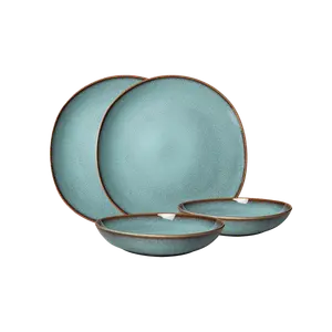 Набор посуды лаве Like. by Villeroy & Boch, синий