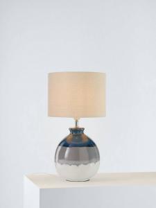 Керамическая настольная лампа Martha John Lewis, Blue/Green