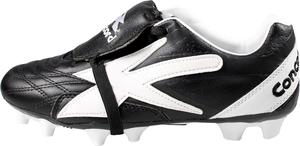 Оригинальные футбольные бутсы Concord, модель S160XB, черный/белый, натуральная кожа Generic