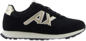 Мужские кроссовки Armani Exchange Drop, черный/золотой