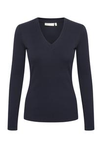 Джемпер DAGNA V-NECK InWear, цвет Mottled Dark Blue